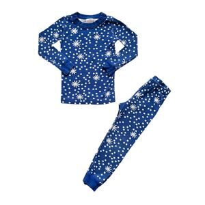 Hanna Andersson Snowflake Long John Pajamas Size 4